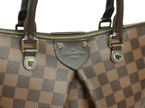 Louis Vuitton N41546 Siena MM Damier Ebene Top Handle 